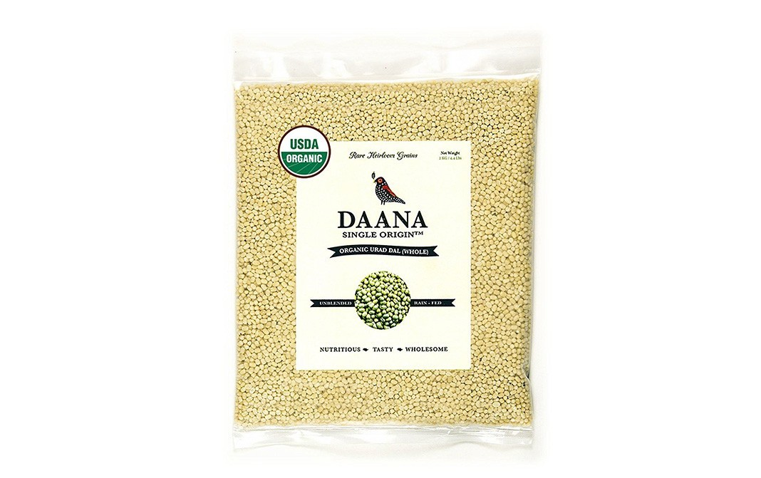 Daana Organic Urad Dal (Whole)    Pack  2 kilogram